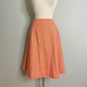 LANE BRYANT The Modernist Collection Polka Dot A-Line Skirt